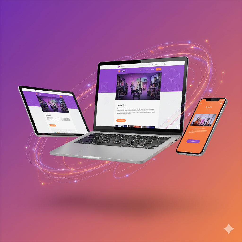 B2B E-Business Portal Mockup